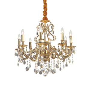 Lustre GIOCONDA SP8 ouro