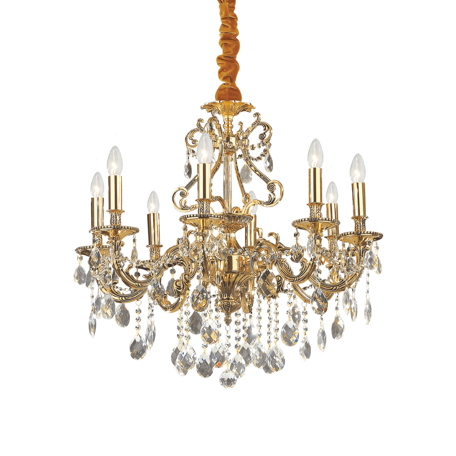 Lustre GIOCONDA SP8 ouro