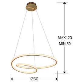 Schuller TUBE suspensão - Image 4