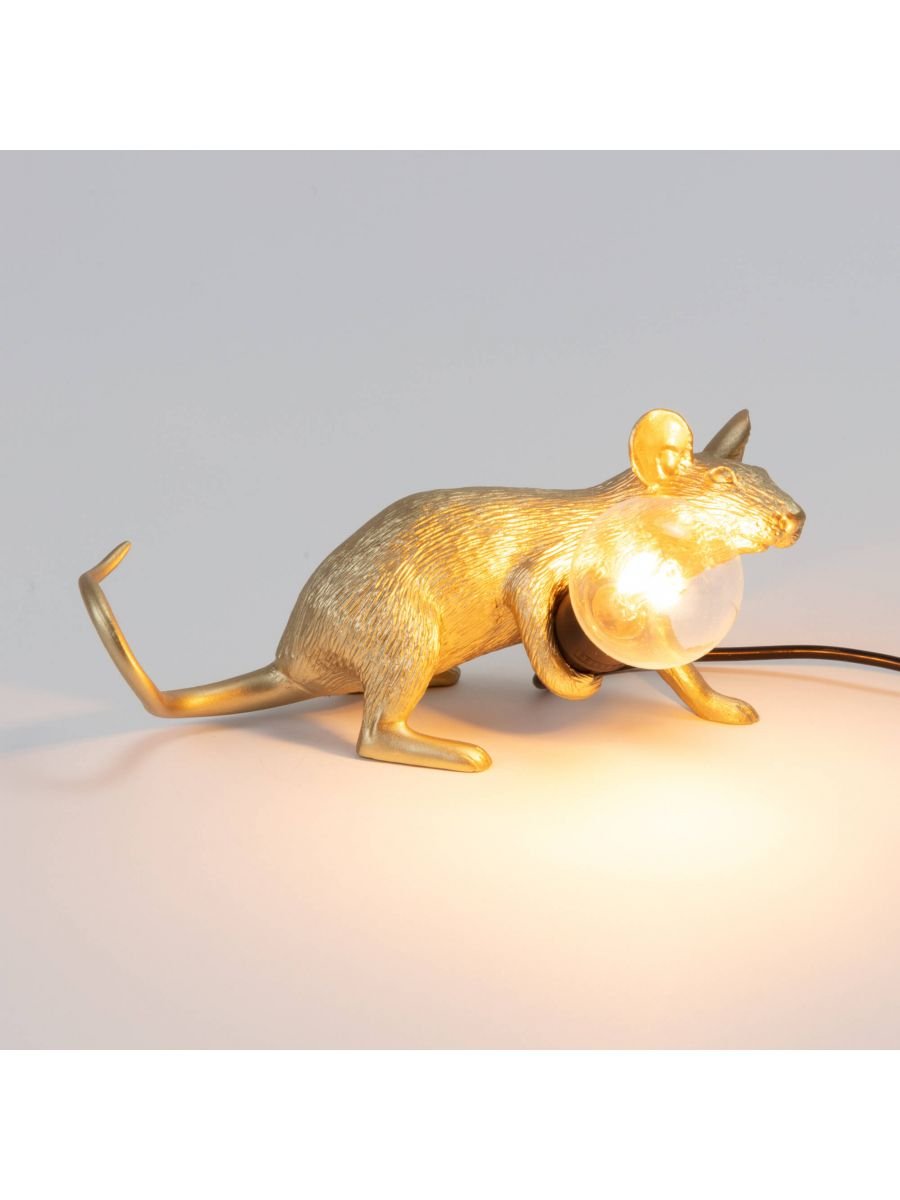 Seletti RATO abaixado dourado - Image 2