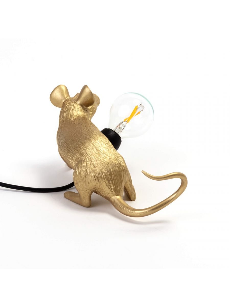Seletti RATO abaixado dourado - Image 6