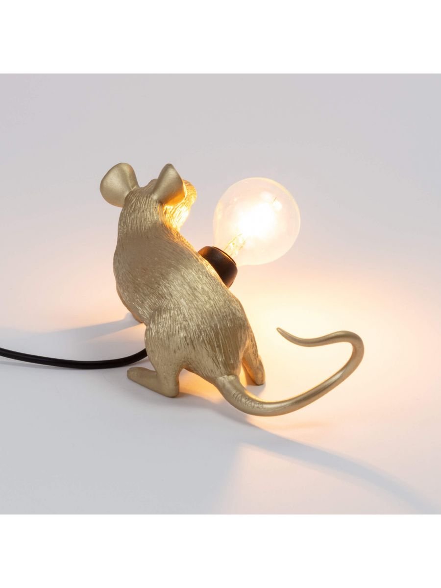 Seletti RATO abaixado dourado - Image 7