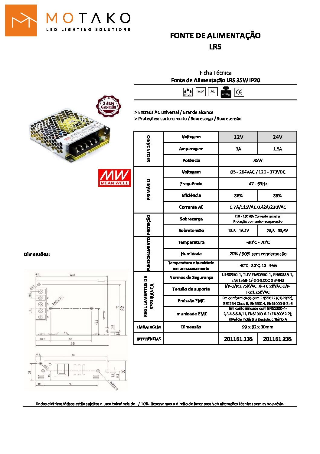 FONTE LRS 24VDC 35W - Image 2