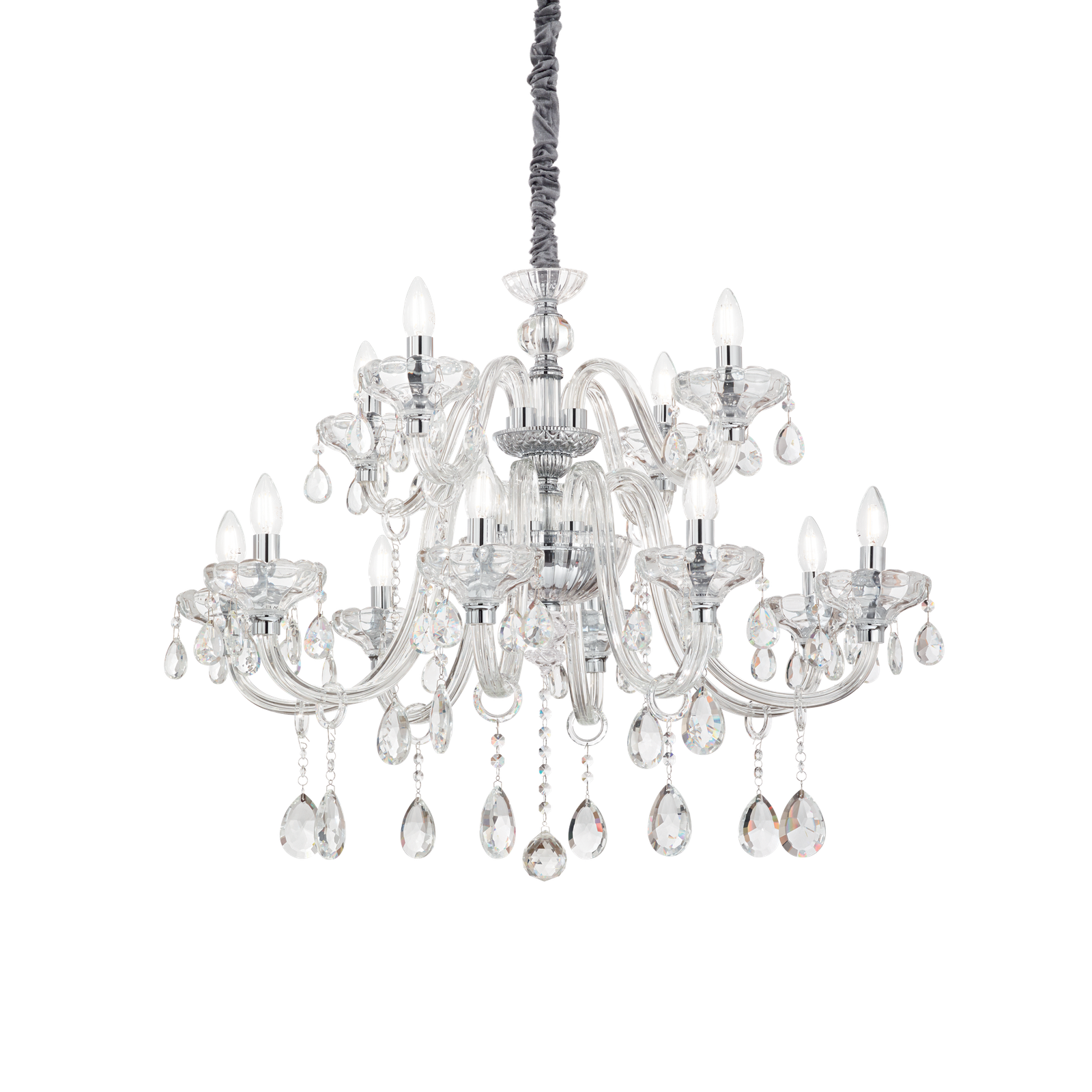 Lustre GIOCONDA SP8 transparente