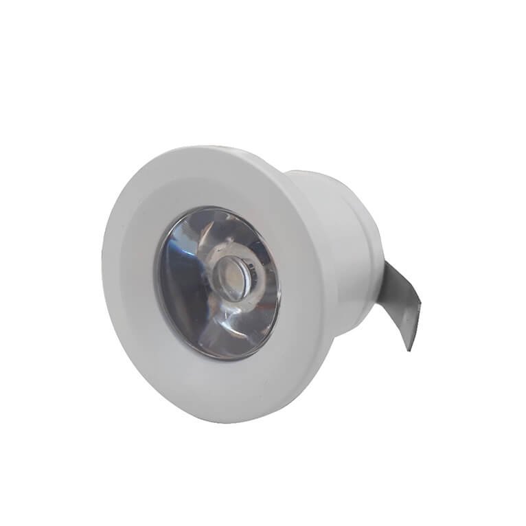 Mini foco LED ENCASTRE 1W-BR