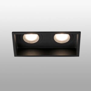 HYDE preto duplo IP44