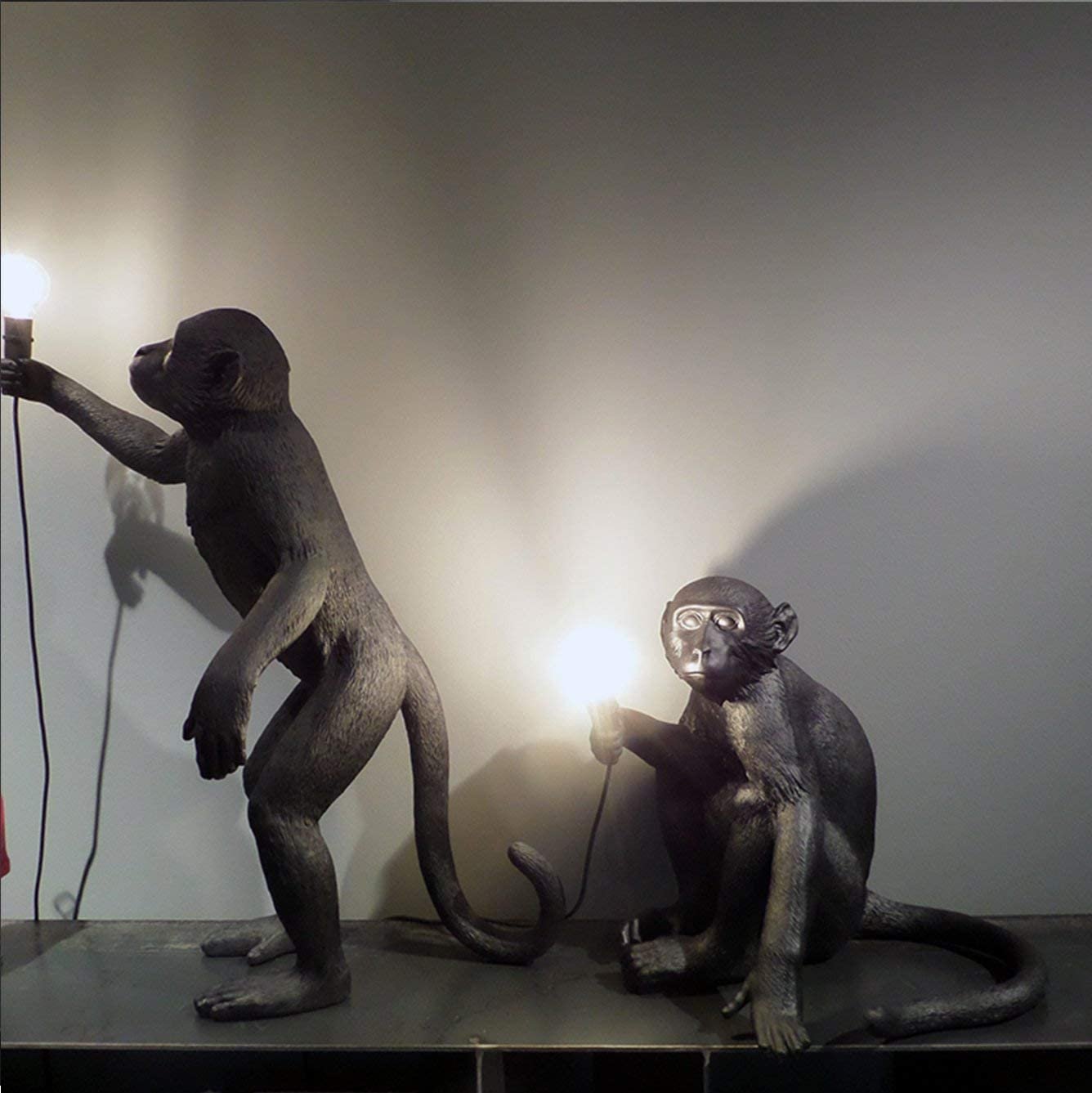 Seletti MACACO levantado preto - Image 7