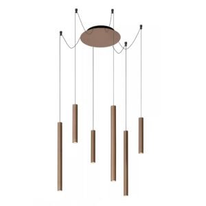 Lucide LORENZ lustre2 castanho