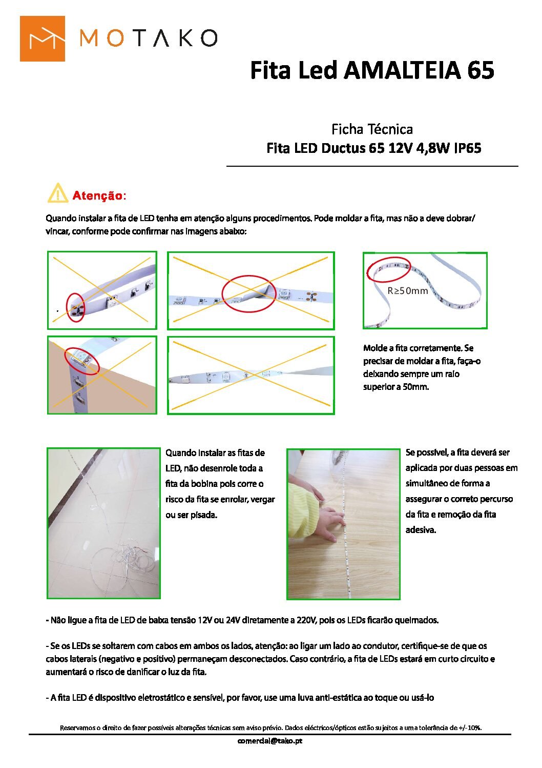 KIT FITA LED DRIVER 4,8W IP65 2700k - Image 5