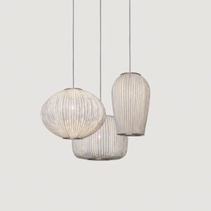 Lustre pequeno CORAL branco