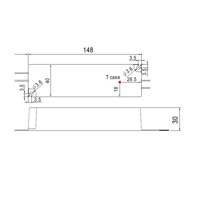 KIT FITA LED DRIVER 4,8W IP65 2700k - Image 6