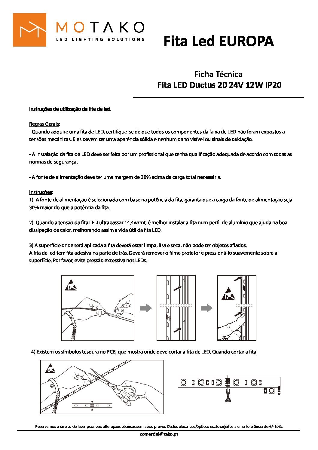 KIT FITA LED DRIVER 12W IP20 2700K - Image 4