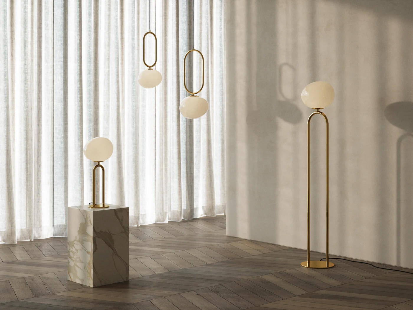 Nordlux SHAPES22 teto dourado - Image 5