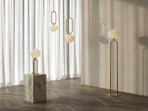 Nordlux SHAPES pé dourado - Image 4