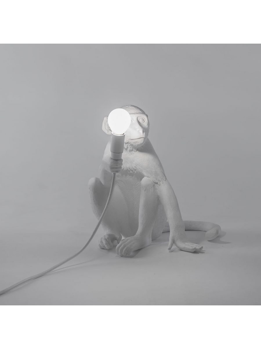 Seletti MACACO sentado branco - Image 4