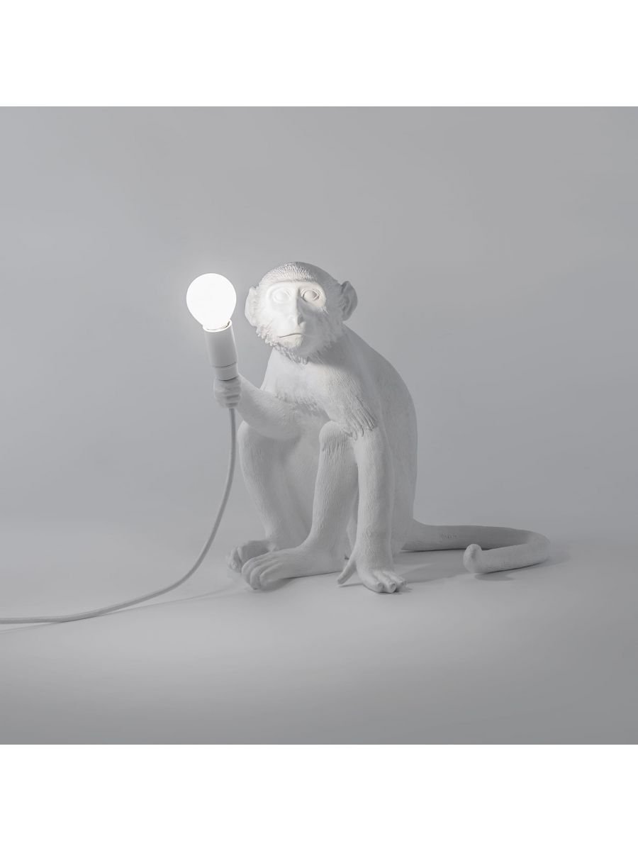 Seletti MACACO sentado branco