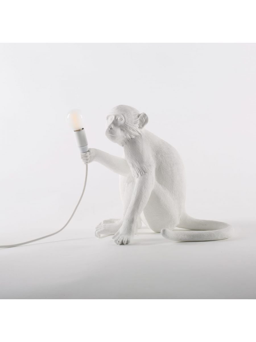 Seletti MACACO sentado branco - Image 2