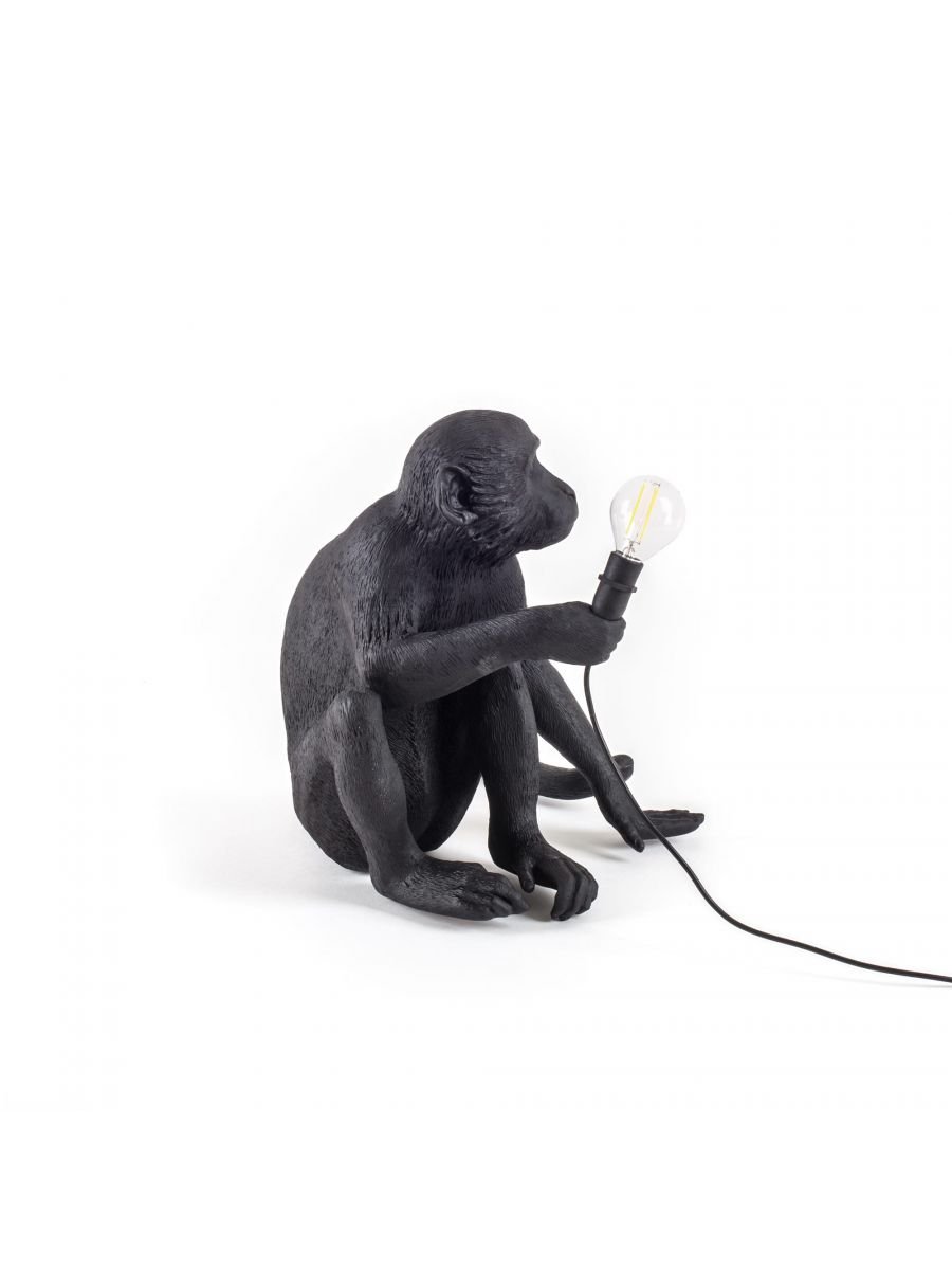 Seletti MACACO sentado preto - Image 4