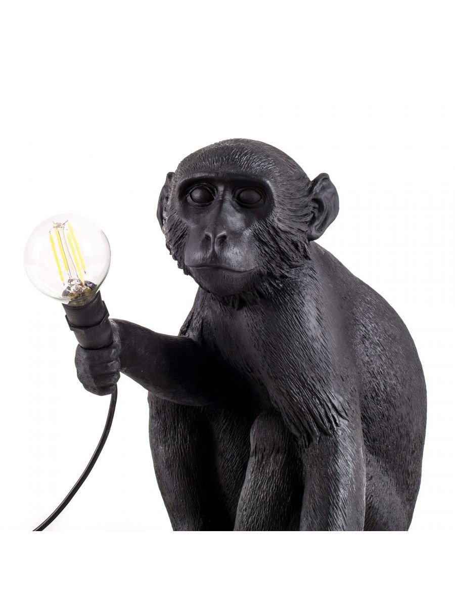 Seletti MACACO sentado preto - Image 3