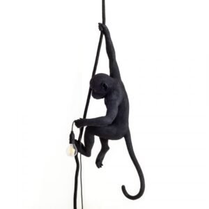 Seletti MACACO suspenso preto