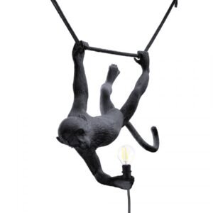 Seletti MACACO pendurado preto
