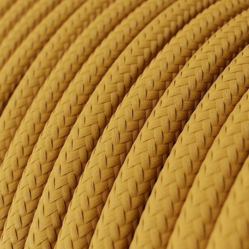 Fio Textil 2x0,75mm Amarelo Mostarda
