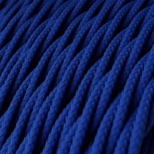 Fio Textil Trançado 2x0,75mm Azul