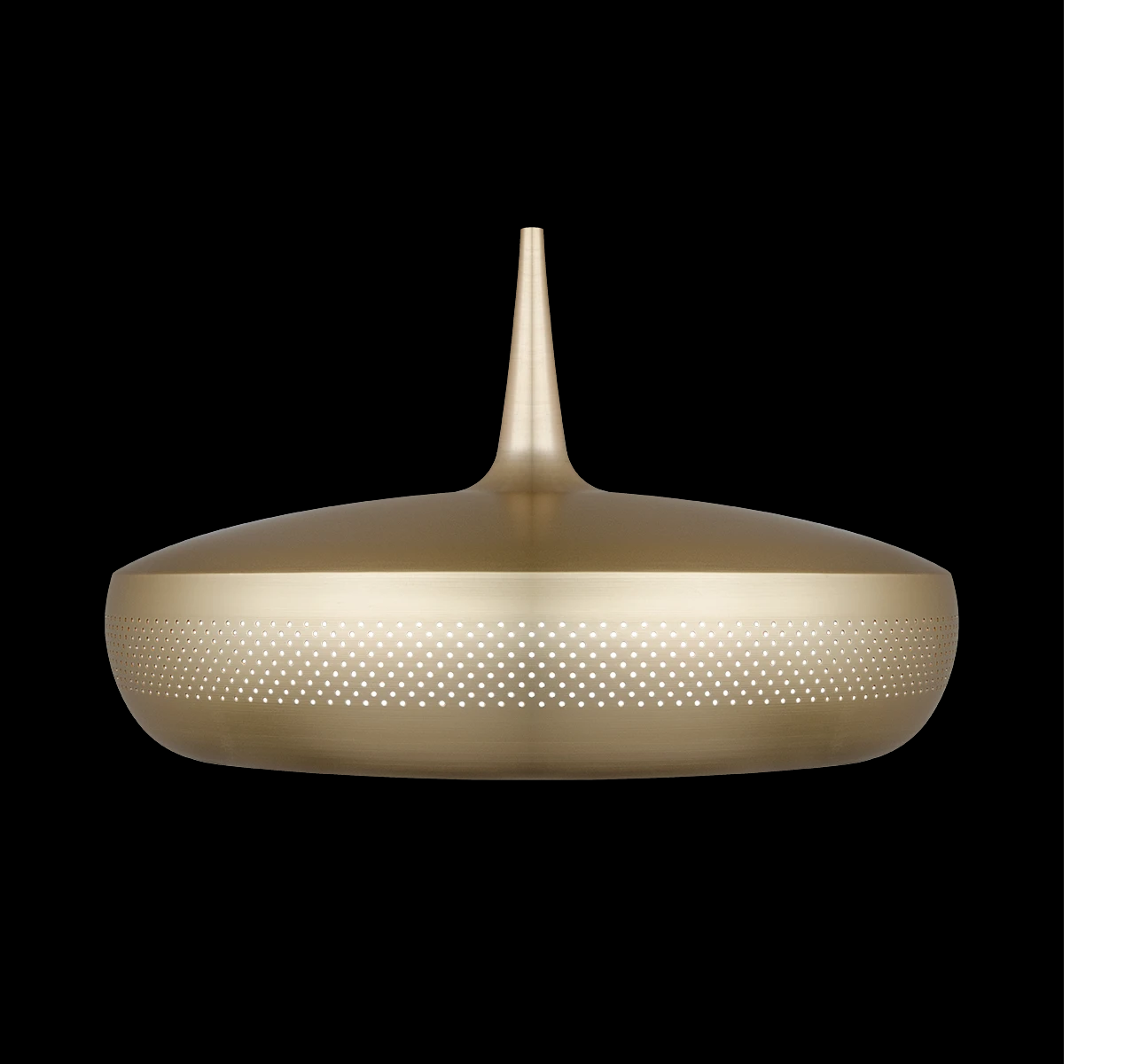 Suspensão CLAVA DINE Dourado escovado