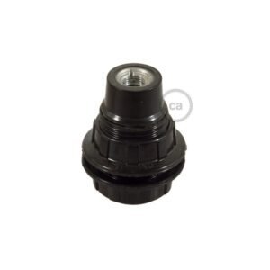 Suporte Roscado E-14 preto