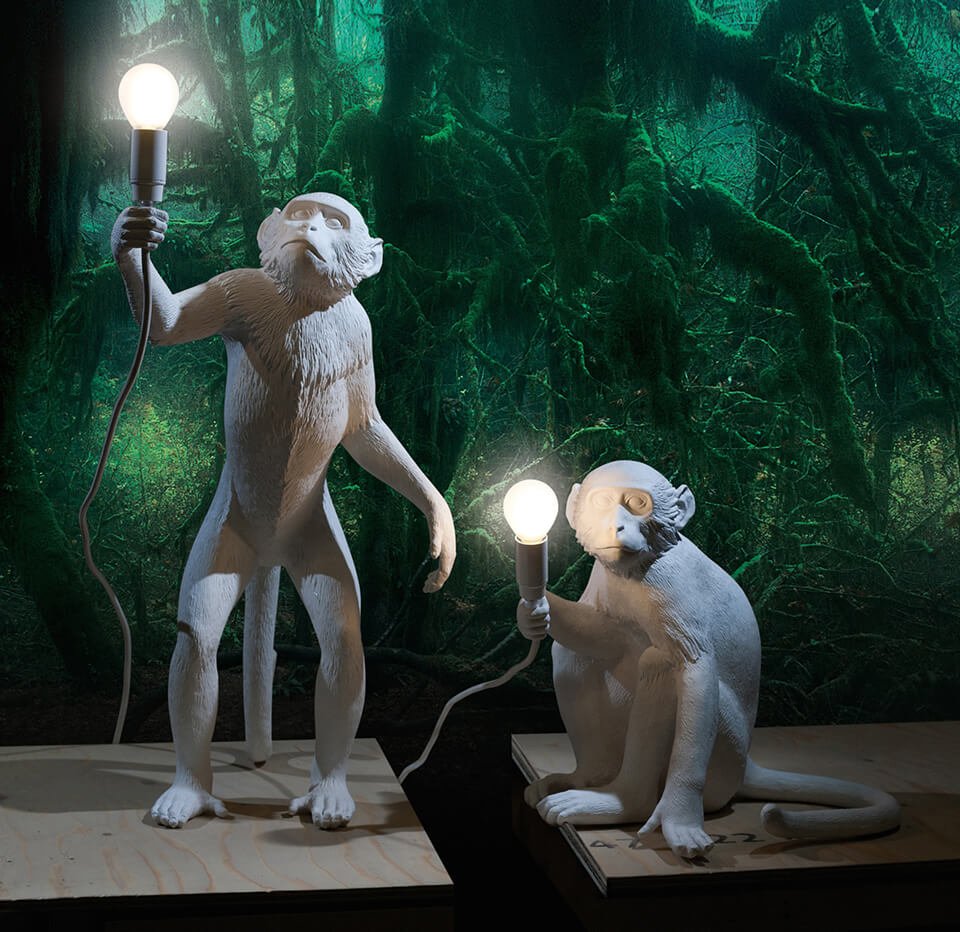 Seletti MACACO sentado branco - Image 9