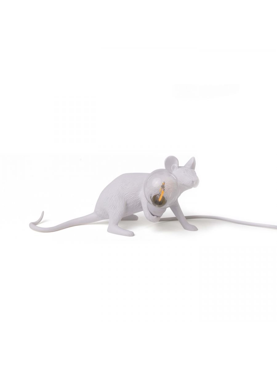 Seletti RATO abaixado branco
