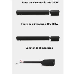 Fontes\conetor de alimentação