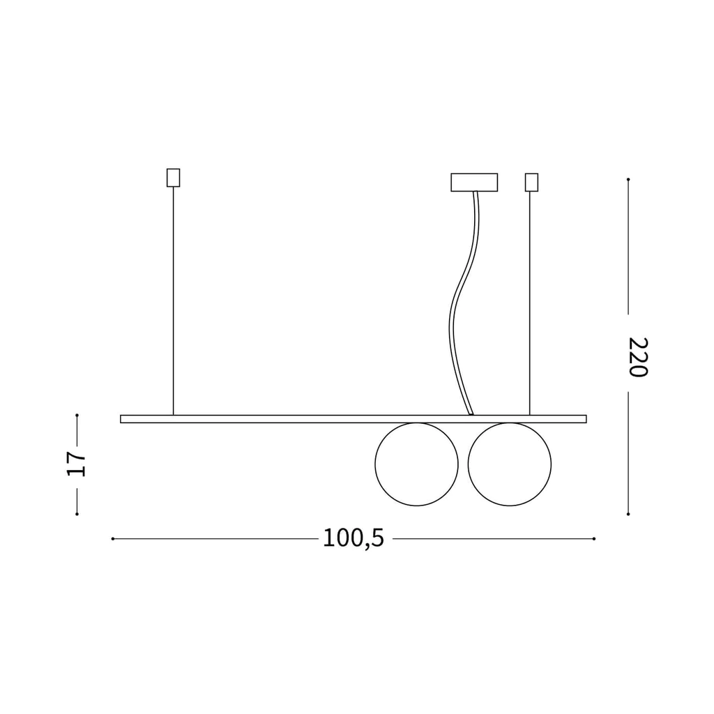 Ideallux PERLINE sp2 suspenso