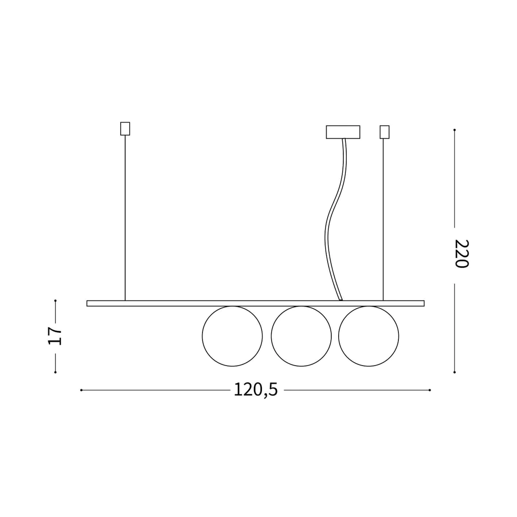 Ideallux PERLINE sp3 suspenso