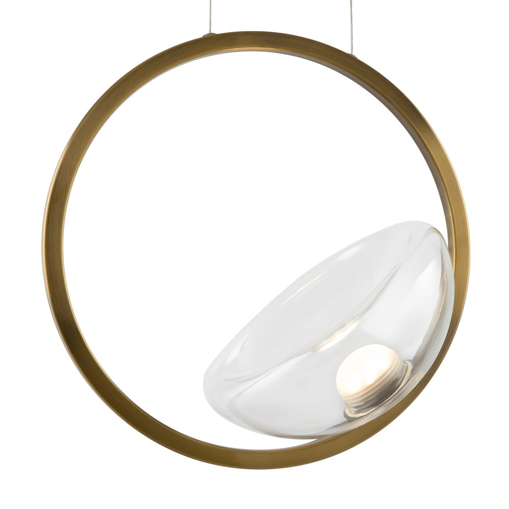 Maytoni LUNARE suspenso dourado