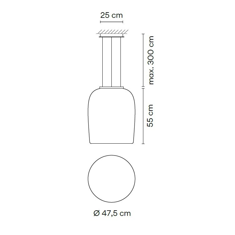 Vibia GHOST suspenso