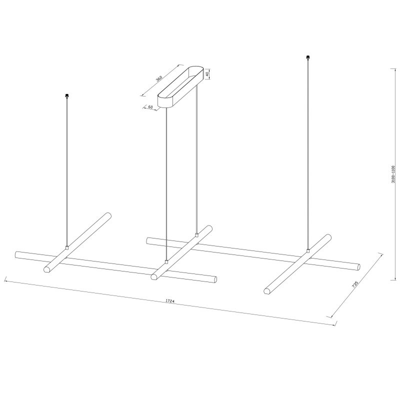 Maytoni RADIANCE suspenso 1